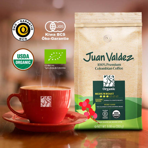 Organic Ground Coffee | 100% Colombian | 10oz