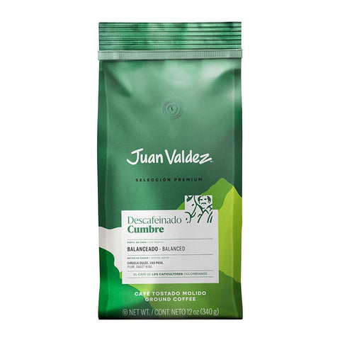 Cumbre Decaf Coffee | Medium Roast | Ground | 12oz