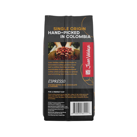 Juan Valdez Espresso Roast Whole Bean Coffee - 11oz Bag