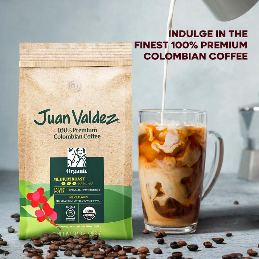 Organic Ground Coffee | 100% Colombian | 10oz