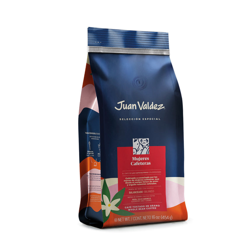 Mujeres Cafeteras | Medium Roast | Whole Bean | 16oz