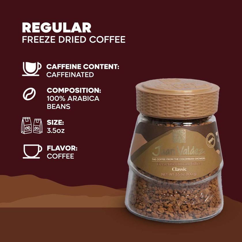 Classic Coffee | Freeze-Dried Instant | 3.5oz