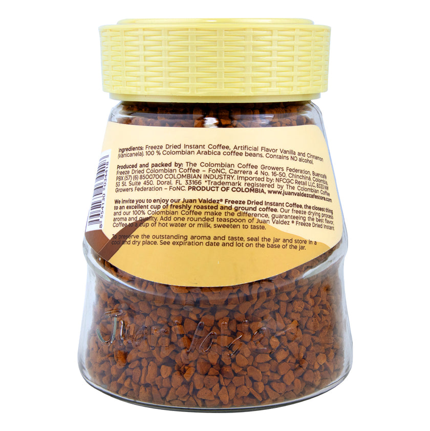 Vanilla Cinnamon Freeze Dried Instant Coffee 3.4oz