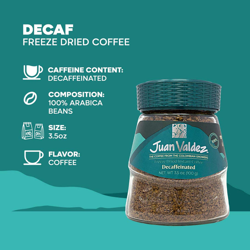 Decaf Instant Coffee | Freeze-Dried | 3.5oz