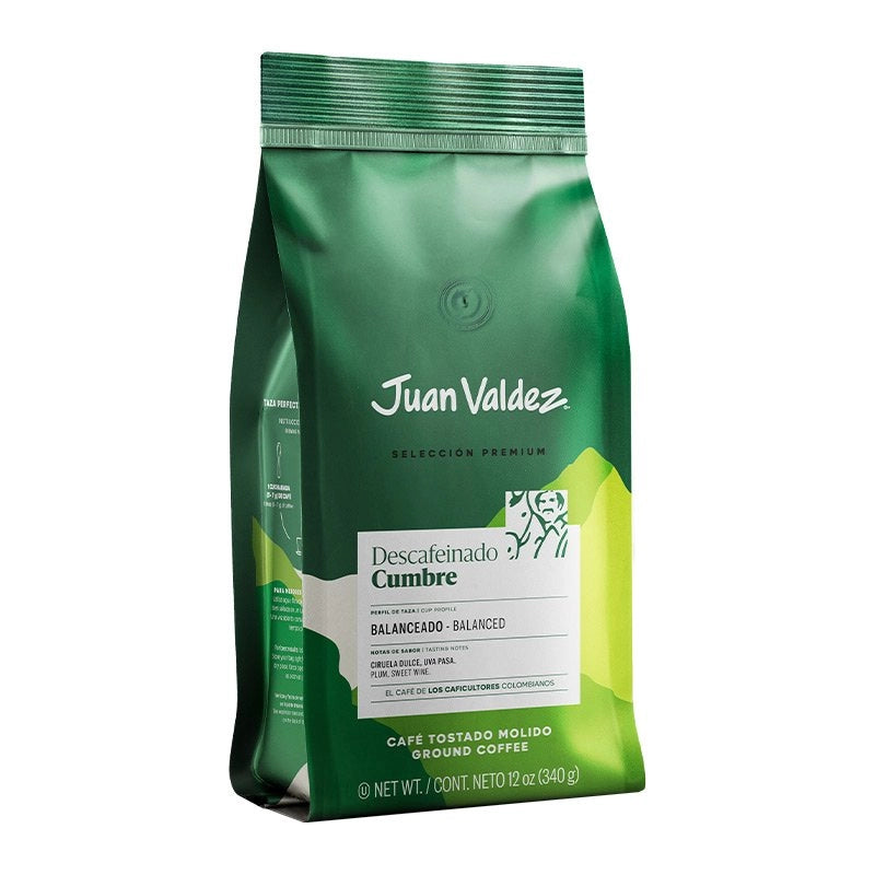 Cumbre Decaf Coffee | Medium Roast | Ground | 12oz