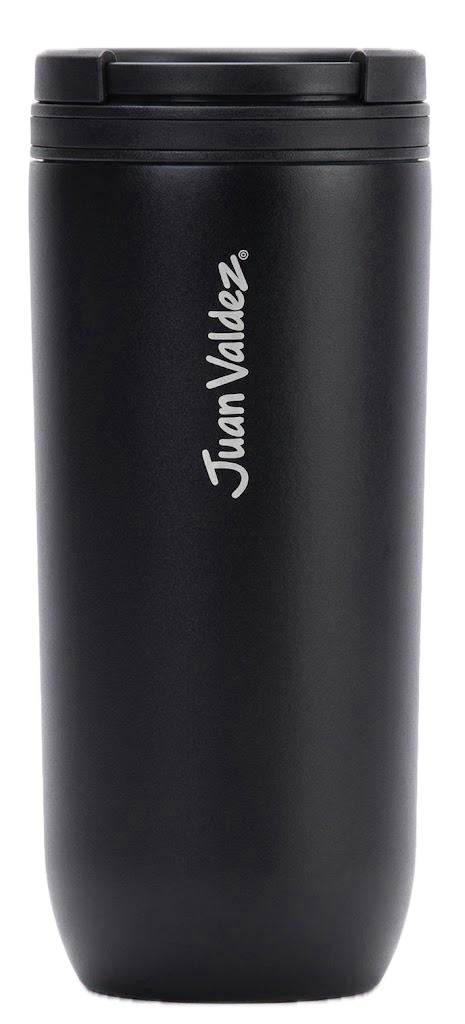 Juan Valdez Matte Black Tumbler 16oz