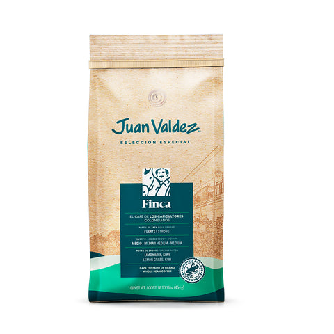 Juan Valdez Finca Dark Roast Whole Bean Coffee - 16oz Bag