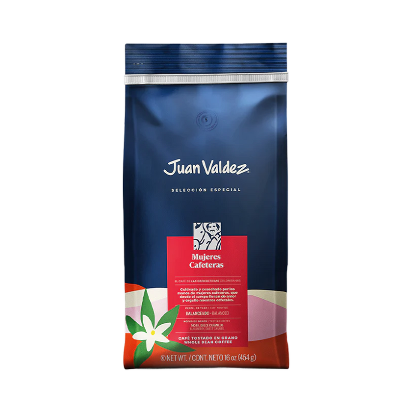 Mujeres Cafeteras Medium Roast Whole Bean 16oz