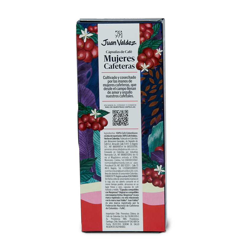 Mujeres Cafeteras Medium Roast Single Serve Capsules 8ct
