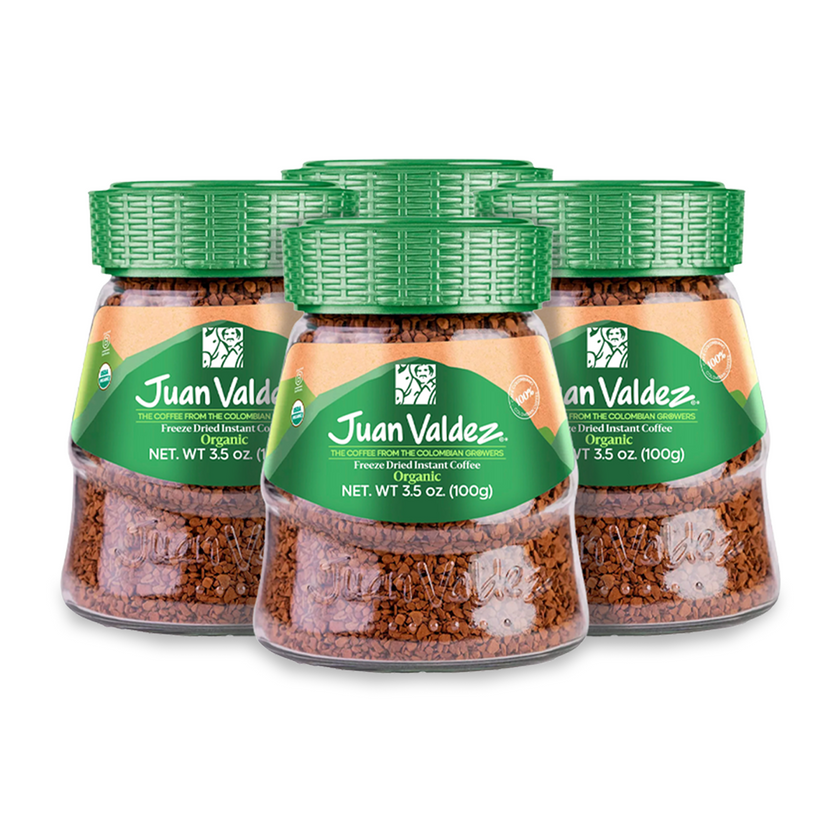 Organic Freeze Dried Instant Coffee 3.4 oz Stock Up Bundle
