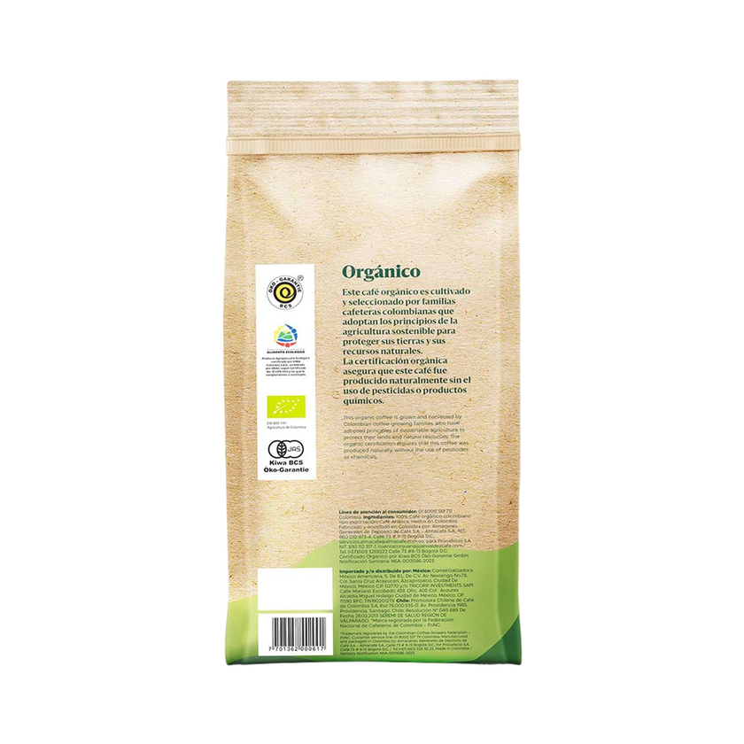 Organic Medium Roast Whole Bean 16oz