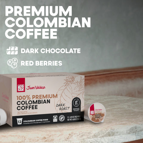 Juan Valdez Dark Roast Single Serve Coffee Pods 12 ct