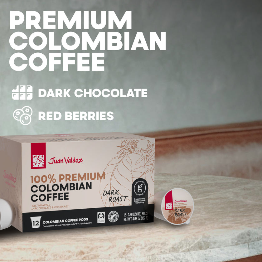 Dark Roast Single Serve Coffee Pods 12 ct