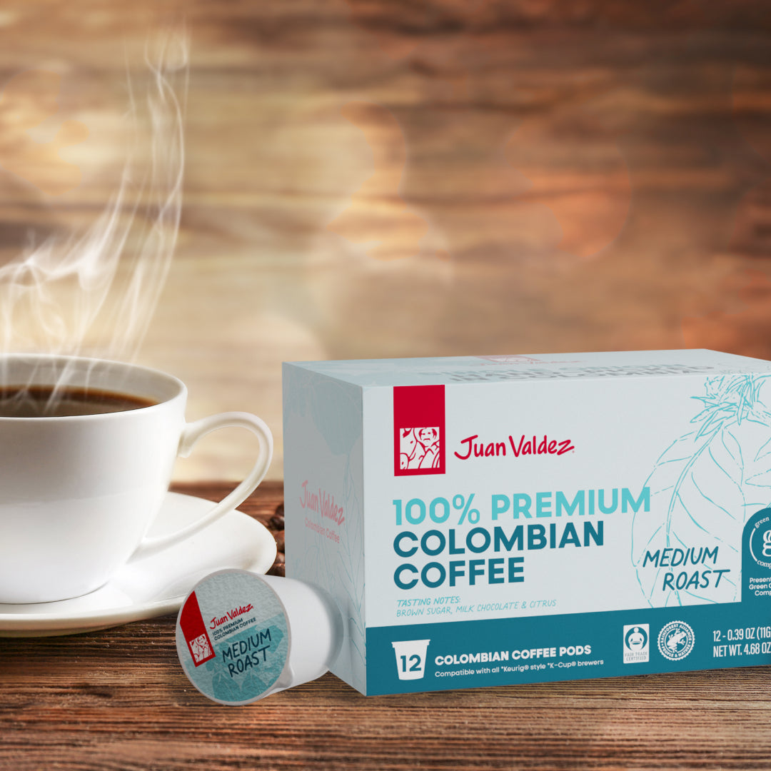 Medium Roast Single Serve Coffee Pods 12ct – Juan Valdez