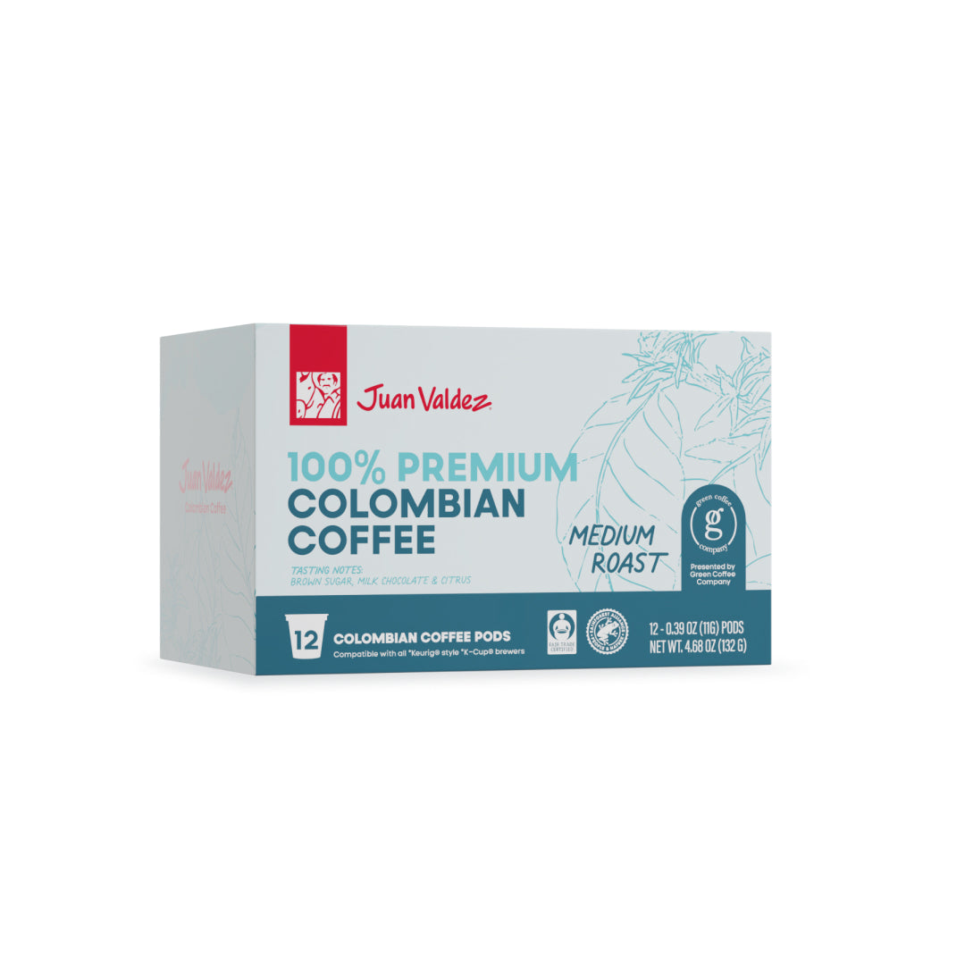 Medium Roast Single Serve Coffee Pods 12ct – Juan Valdez