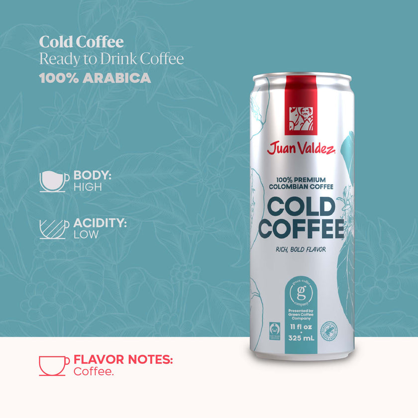 Cold Brew Coffee | 11oz Can | 4-Pack