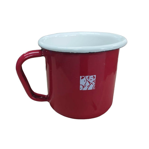 Red Pewter Coffee Mug 12 oz
