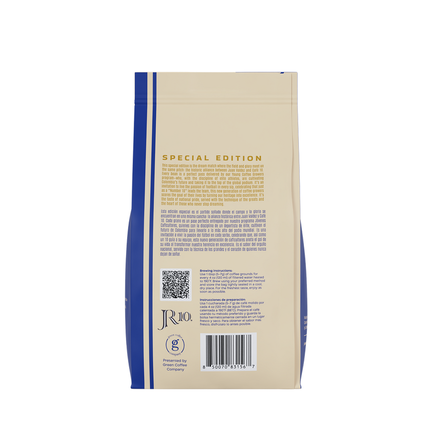 PRE-ORDER | James Rodríguez Special Edition Dark Roast Ground 11oz | Ships June 24th
