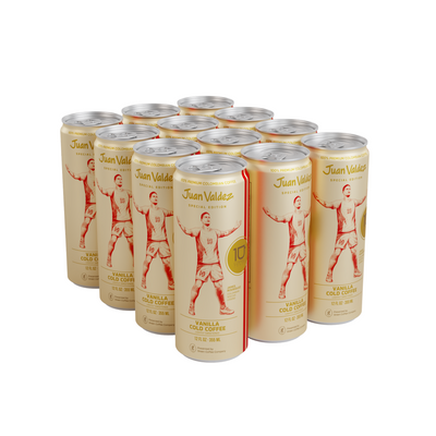 PRE-ORDER | James Rodríguez Special Edition Vanilla Cold Coffee 12pk | Ships June 24th