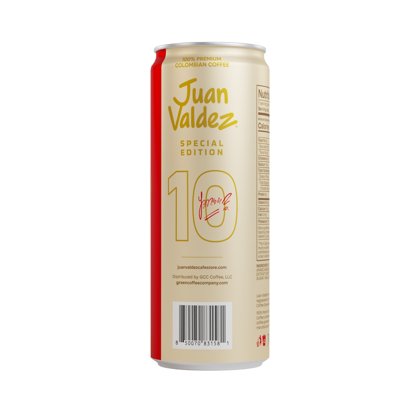 PRE-ORDER | James Rodríguez Special Edition Vanilla Cold Coffee 12pk | Ships June 24th
