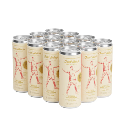 James Rodríguez Special Edition Vanilla Cold Coffee 11oz Can 12-Pack
