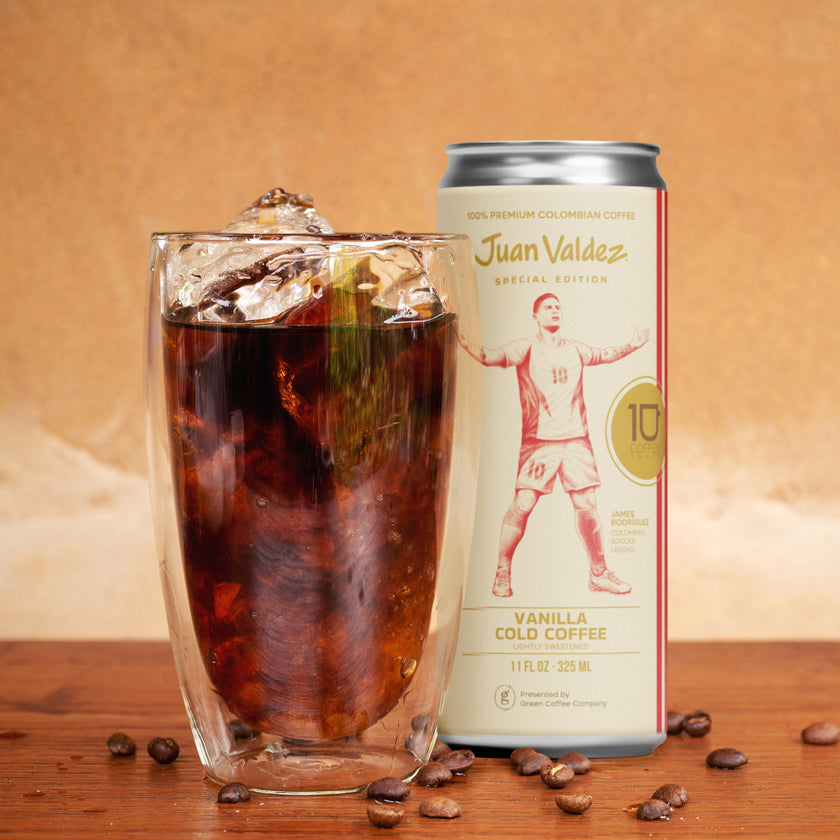James Rodríguez Special Edition Vanilla Cold Coffee 11oz Can 12-Pack