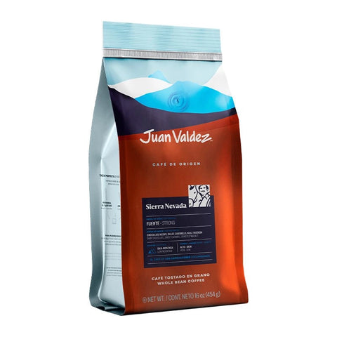 Juan Valdez Sierra Nevada Dark Roast Whole Bean Coffee - 16oz Bag