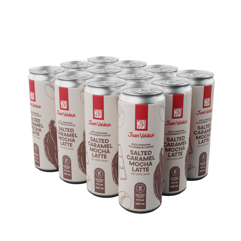 Salted Caramel Mocha Latte, 11oz Can 12-Pack