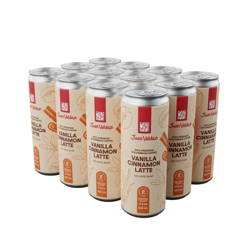 Cinnamon Vanilla Latte, 11oz Can 12-Pack
