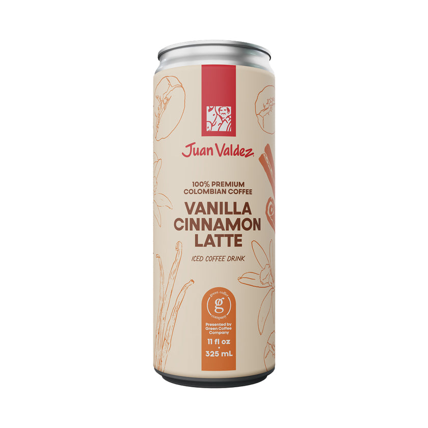 Cinnamon Vanilla Latte, 11oz Can 12-Pack