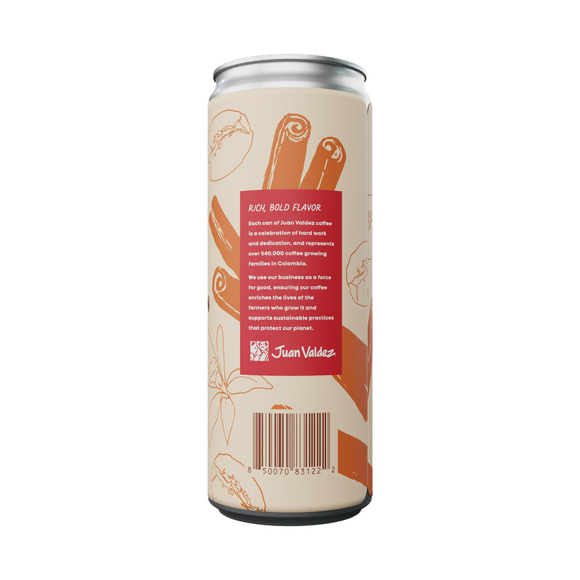 Cinnamon Vanilla Latte, 11oz Can 12-Pack