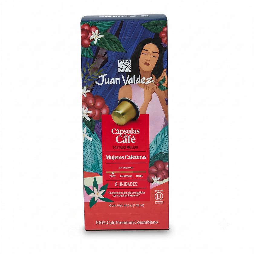 Mujeres Cafeteras Medium Roast Single Serve Capsules 8ct
